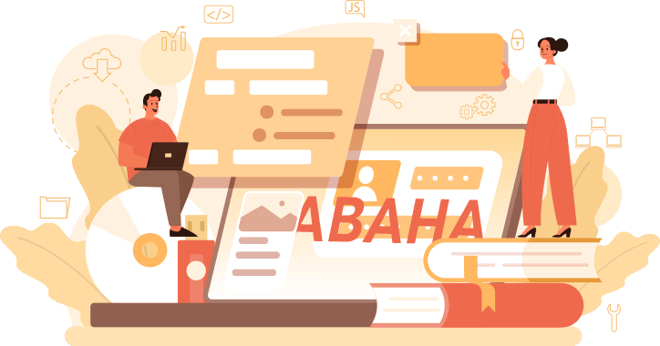 Abaha – Business App Section2 Illustration