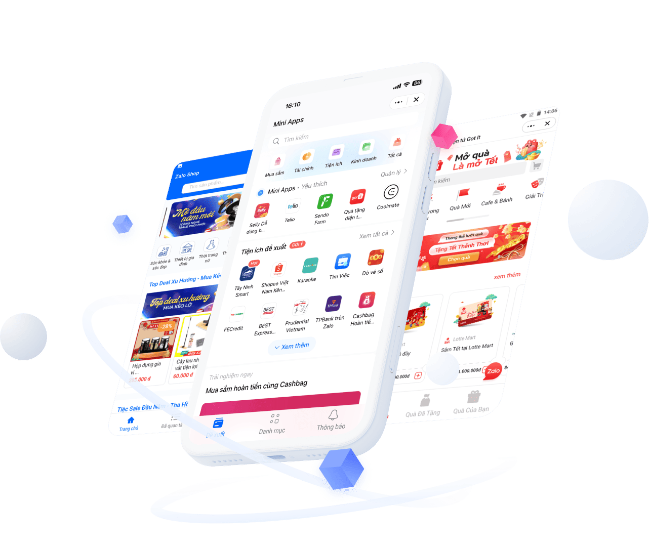Zalo Mini App - Mở cửa hàng Online trên Zalo landingpage banner new 2