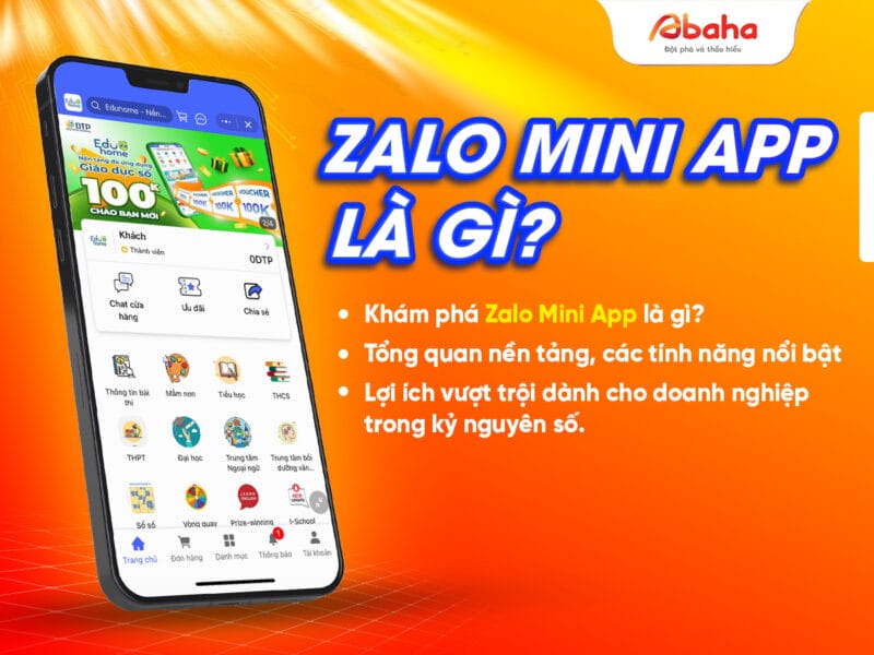 Zalo Mini App là gì? Tổng quan, Tính năng và Lợi ích cho Doanh nghiệp
